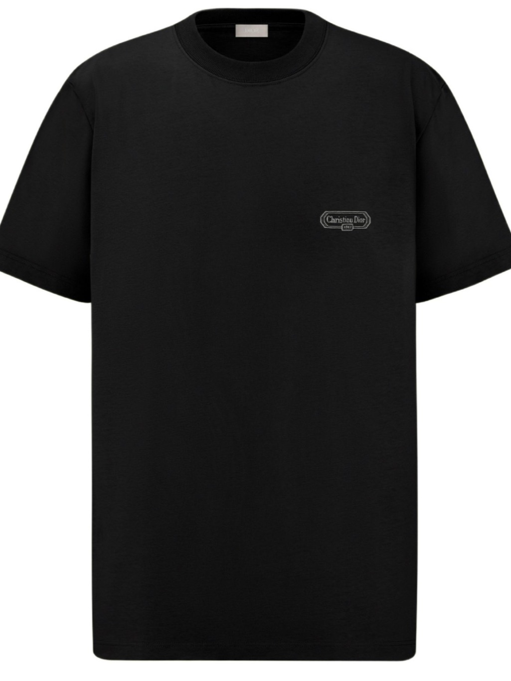 Dior Black Mens Logo Chest Tee Brand New